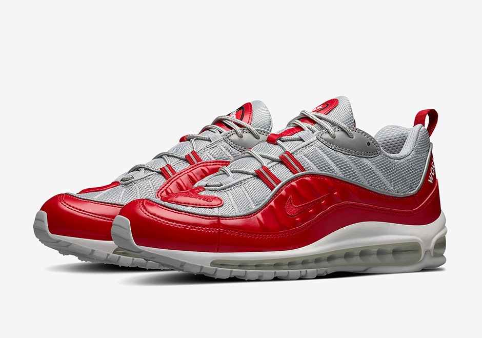 Supreme x Nike Air Max 98 “Varsity Red”