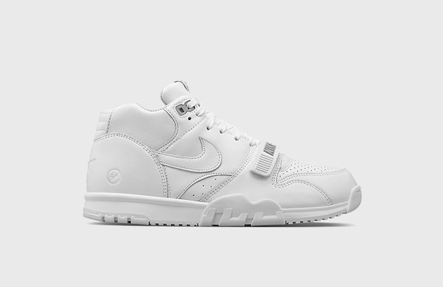 Fragment x Nike Air Trainer 1 "Triple White"