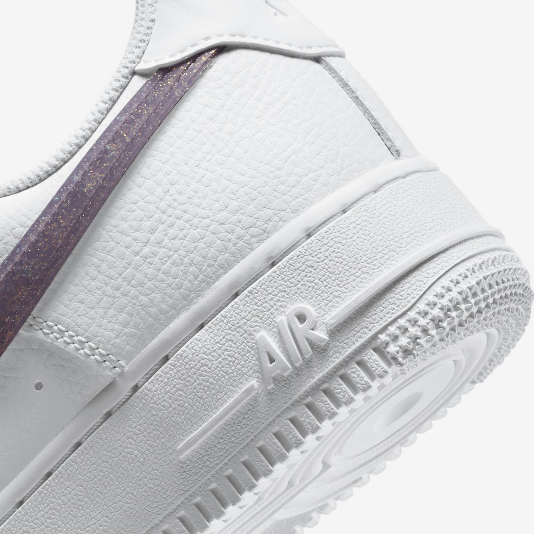 Nike Air Force 1 Low "Glitter Swoosh" (Purple)