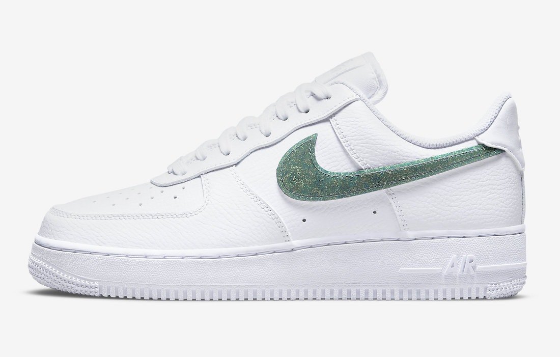 Nike Air Force 1 Low "Glitter Swoosh" (Green)