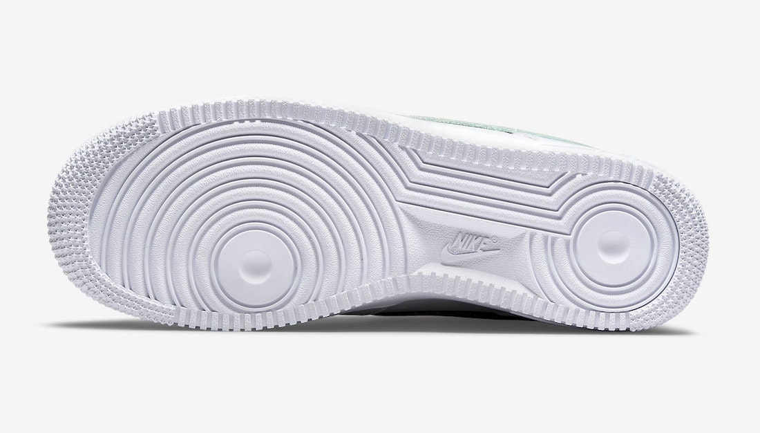 Nike Air Force 1 Low "Glitter Swoosh" (Green)