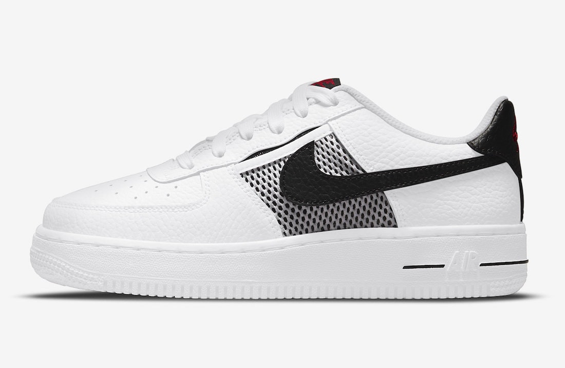 Nike Air Force 1 Low GS "Mesh Pocket (White)"