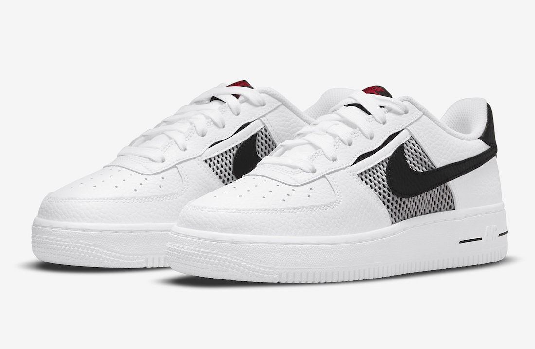 Nike Air Force 1 Low GS "Mesh Pocket (White)"