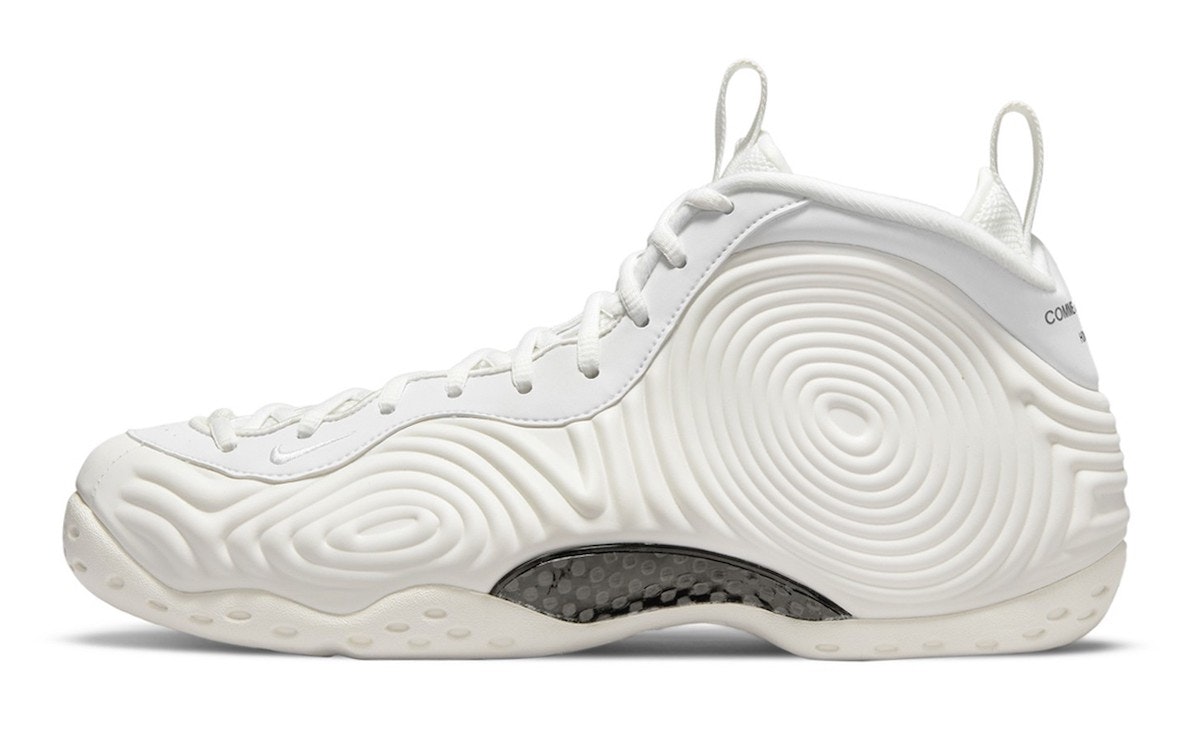 Comme des Garçons x Nike Air Foamposite One "Cream White"