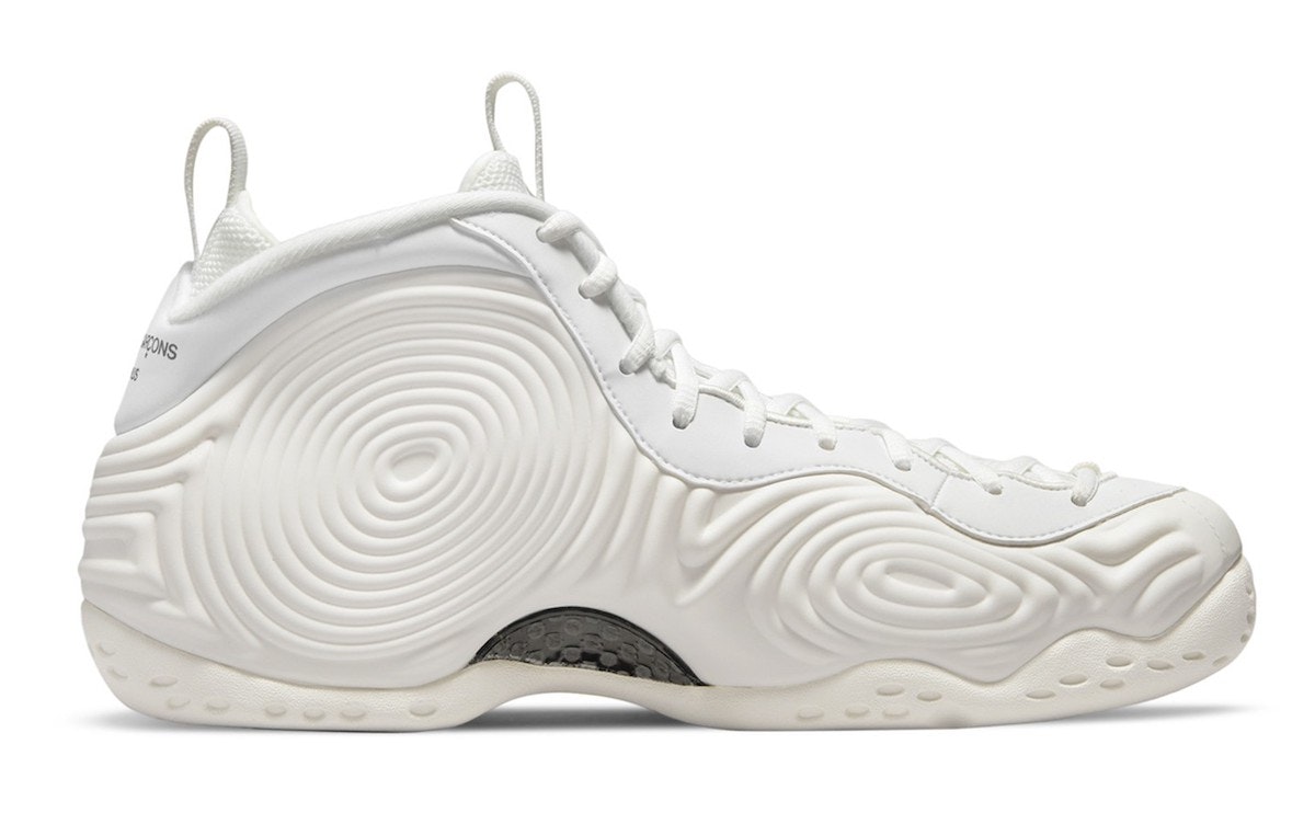 Comme des Garçons x Nike Air Foamposite One "Cream White"