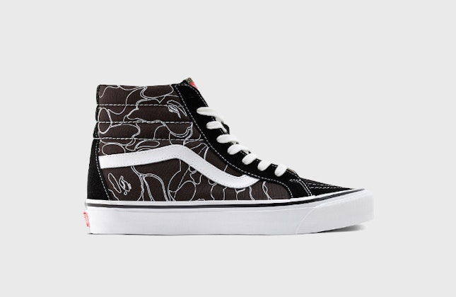 BAPE x Vans Sk8-Hi 38 DX "Black Camo" BAPE x Vans Sk8-Hi 38 DX "Black Camo"