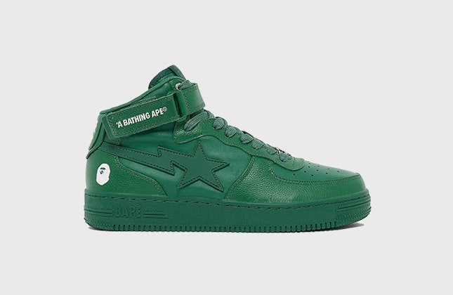 BAPE Bape Sta High "Stadium Green"