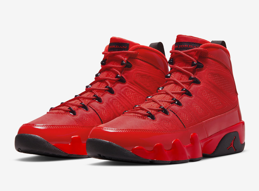 black red jordan 9