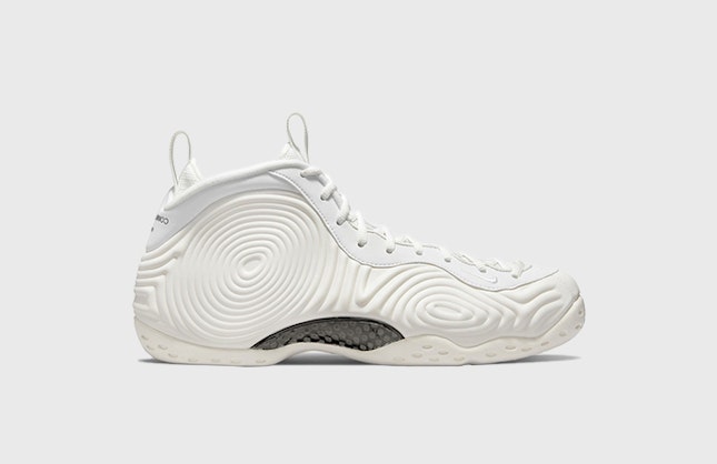 Comme des Garçons x Nike Air Foamposite One "Cream White"