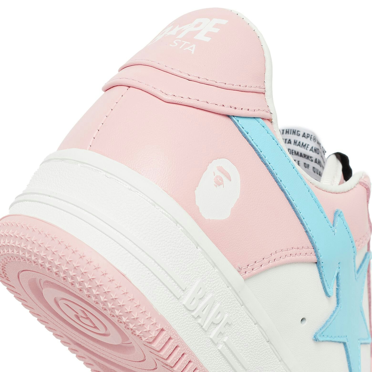 BAPE Bape Sta Low "Soft Pink" 