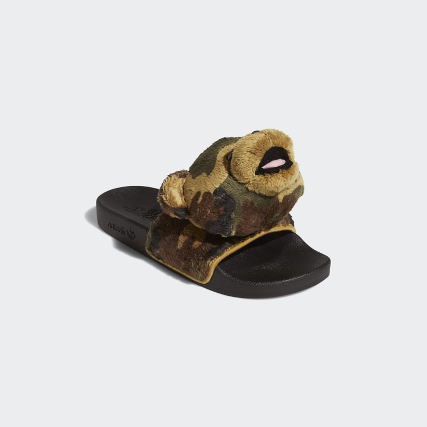 Jeremy Scott x adidas Adilette "Teddy Bear"