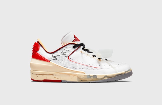 Off-White x Air Jordan 2 Low "Varsity Red"