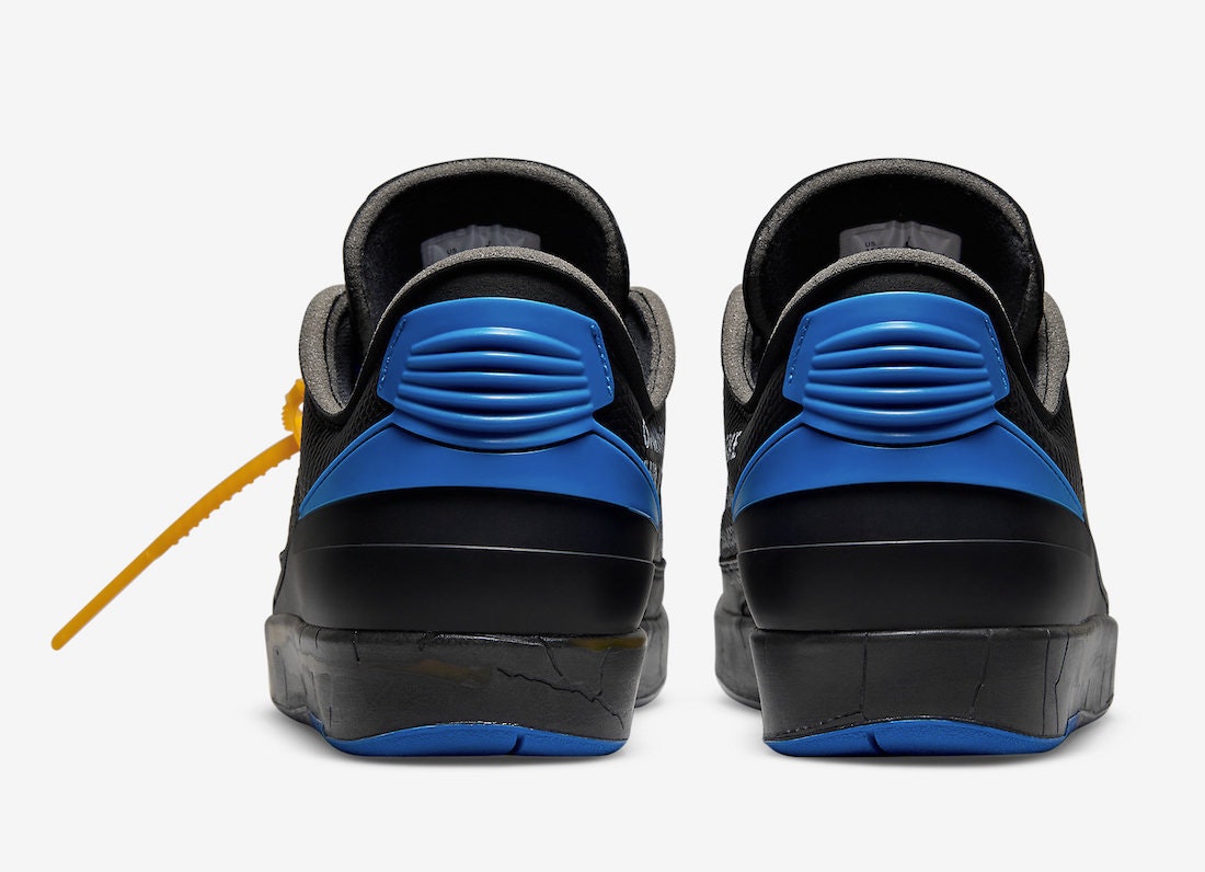 Off-White x Air Jordan 2 Low “Black/Blue"