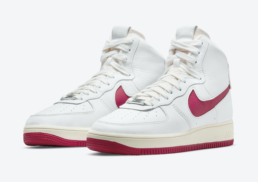 Nike Air Force 1 Strapless “Gym Red”