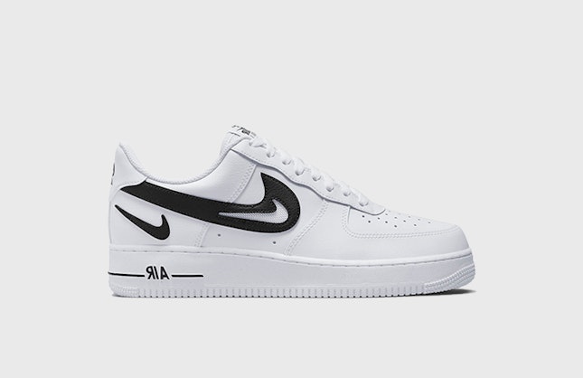 Nike Air Force 1 Low "Triple Swoosh" (Black/White)