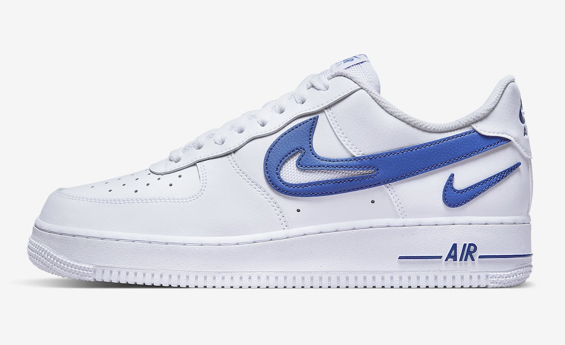 Nike Air Force 1 Low "Triple Swoosh" (Game Royal)