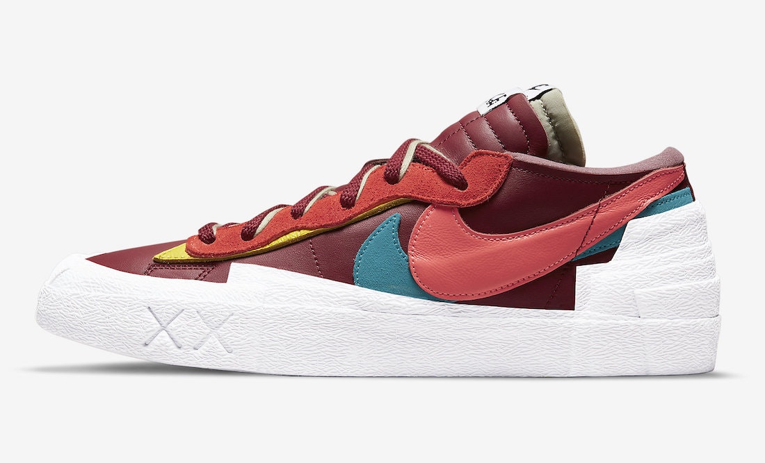 KAWS x Sacai x Nike Blazer Low "Team Red"