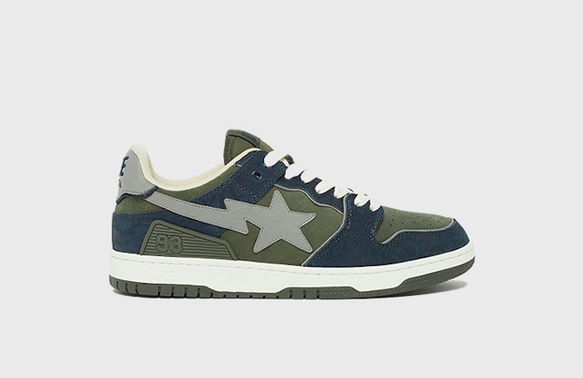 BAPE Bape Sta Low "Dark Green"