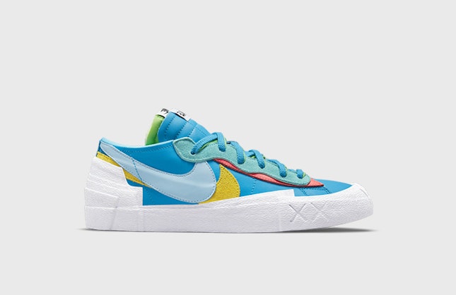 KAWS x Sacai x Nike Blazer Low "Neptune Blue"