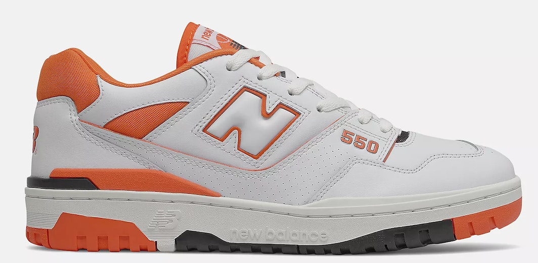 New Balance 550 "UNC" "Varsity Orange" & " White Black" 