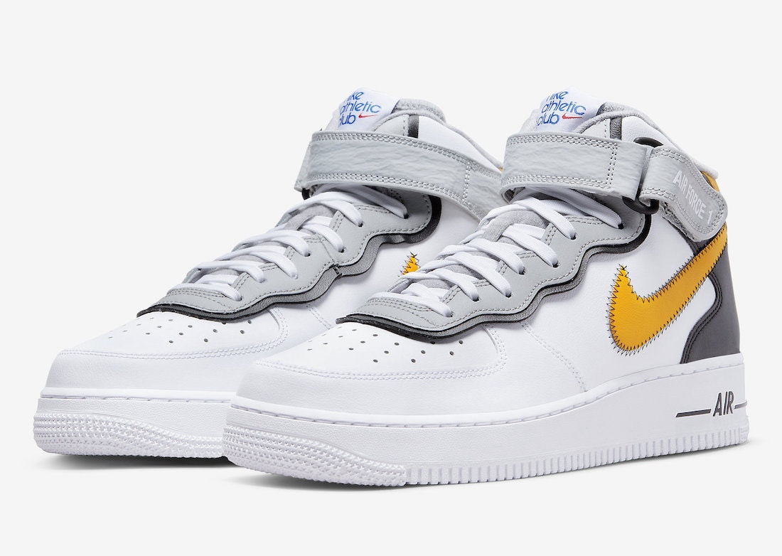 Nike Air Force 1 Mid “Athletic Club” (White)