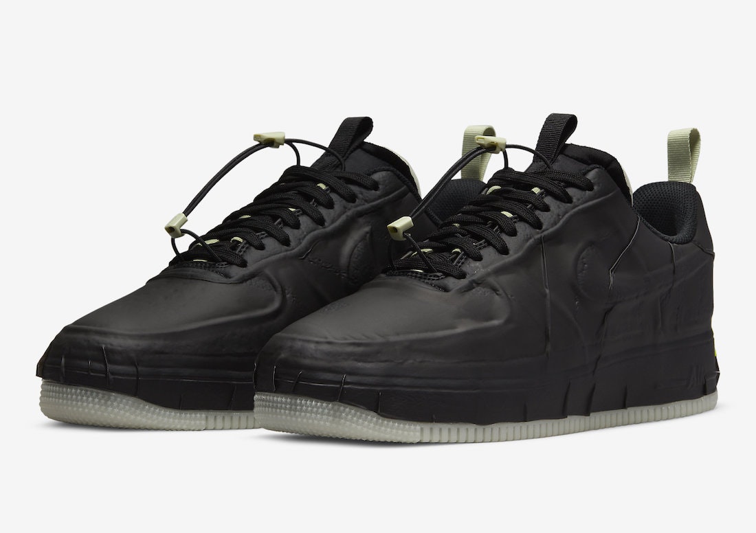 Nike Air Force 1 Experimental “Black Glow”