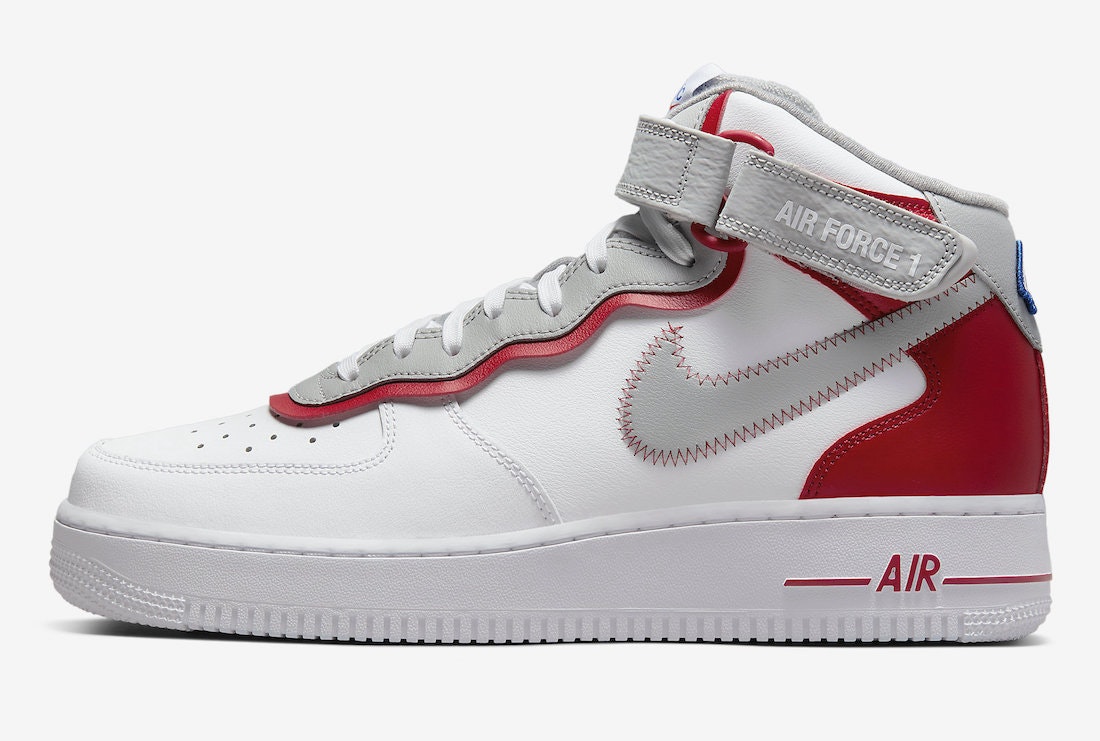 Nike Air Force 1 Mid “Athletic Club” (University Red)