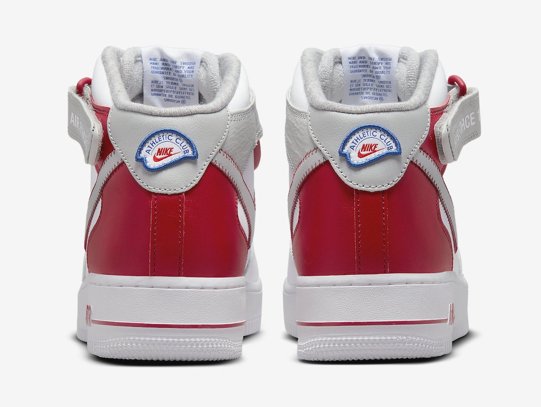 Nike Air Force 1 Mid “Athletic Club” (University Red)