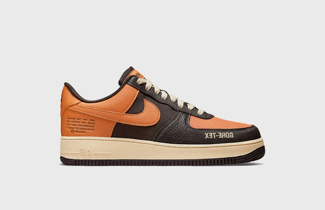 Nike Air Force 1 Low White Black Orange Patent DJ9942-103 Release Date