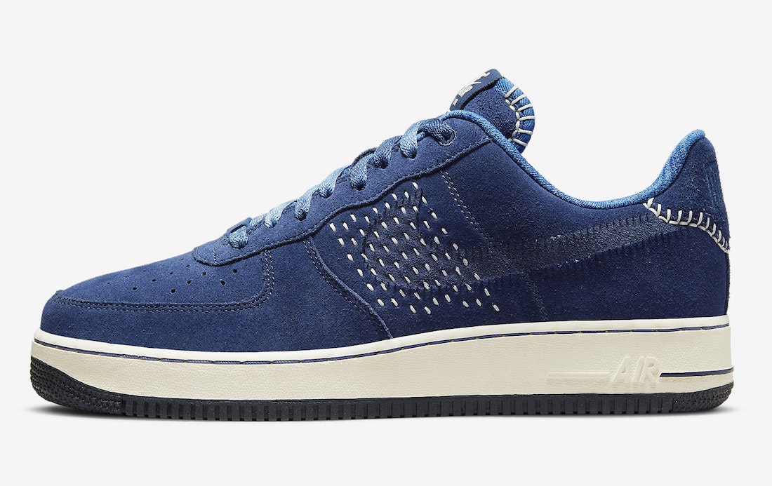 Nike Air Force 1 Low "NAI-KE" (Deep Blue)