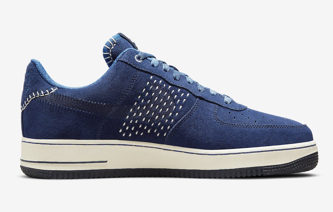 Nike Air Force 1 Low "NAI-KE" (Deep Blue)