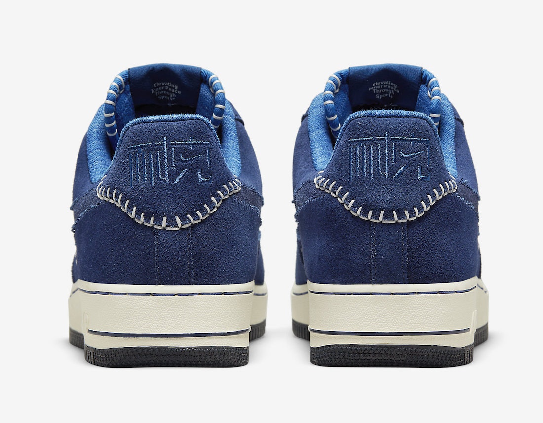 Nike Air Force 1 Low "NAI-KE" (Deep Blue)