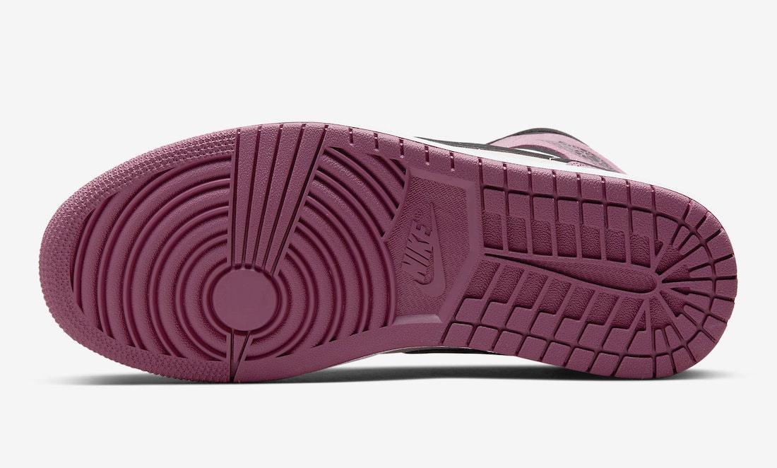 Air Jordan 1 Mid "Light Mulberry"