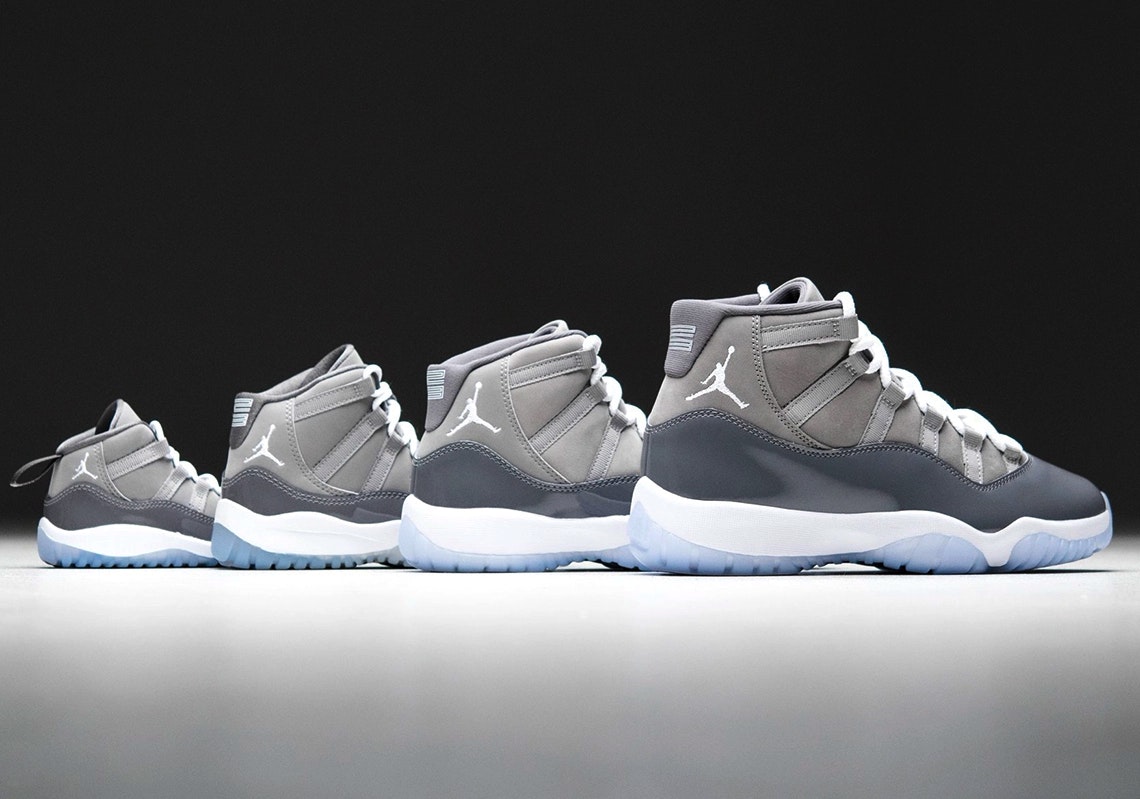 Air Jordan 11 "Cool Grey"