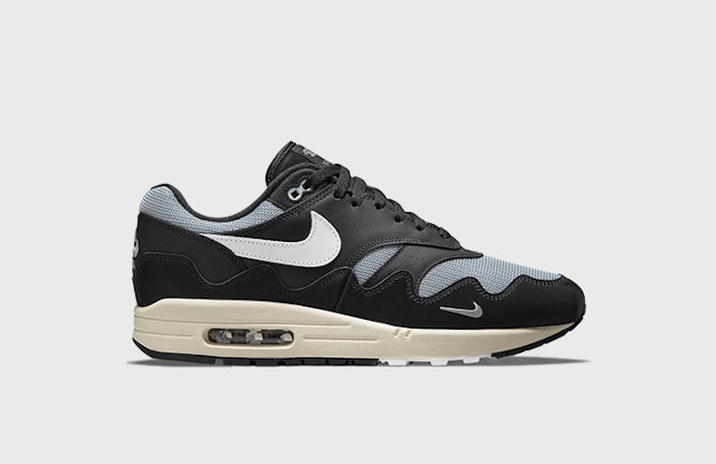 Patta x Nike Air Max 1 Waves "Black Silver"