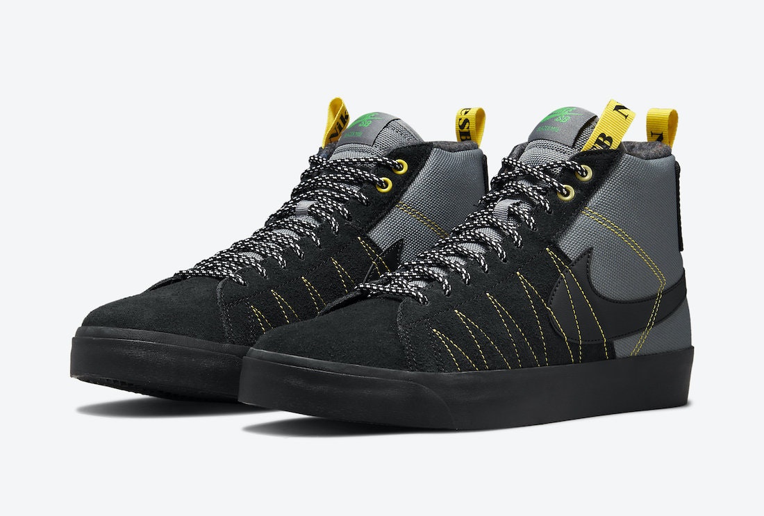 Nike SB Zoom Blazer Mid Acclimate "Yellow Strike"