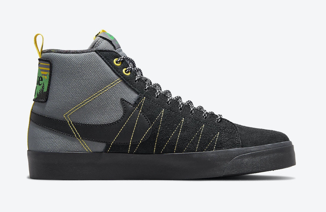 Nike SB Zoom Blazer Mid Acclimate "Yellow Strike"