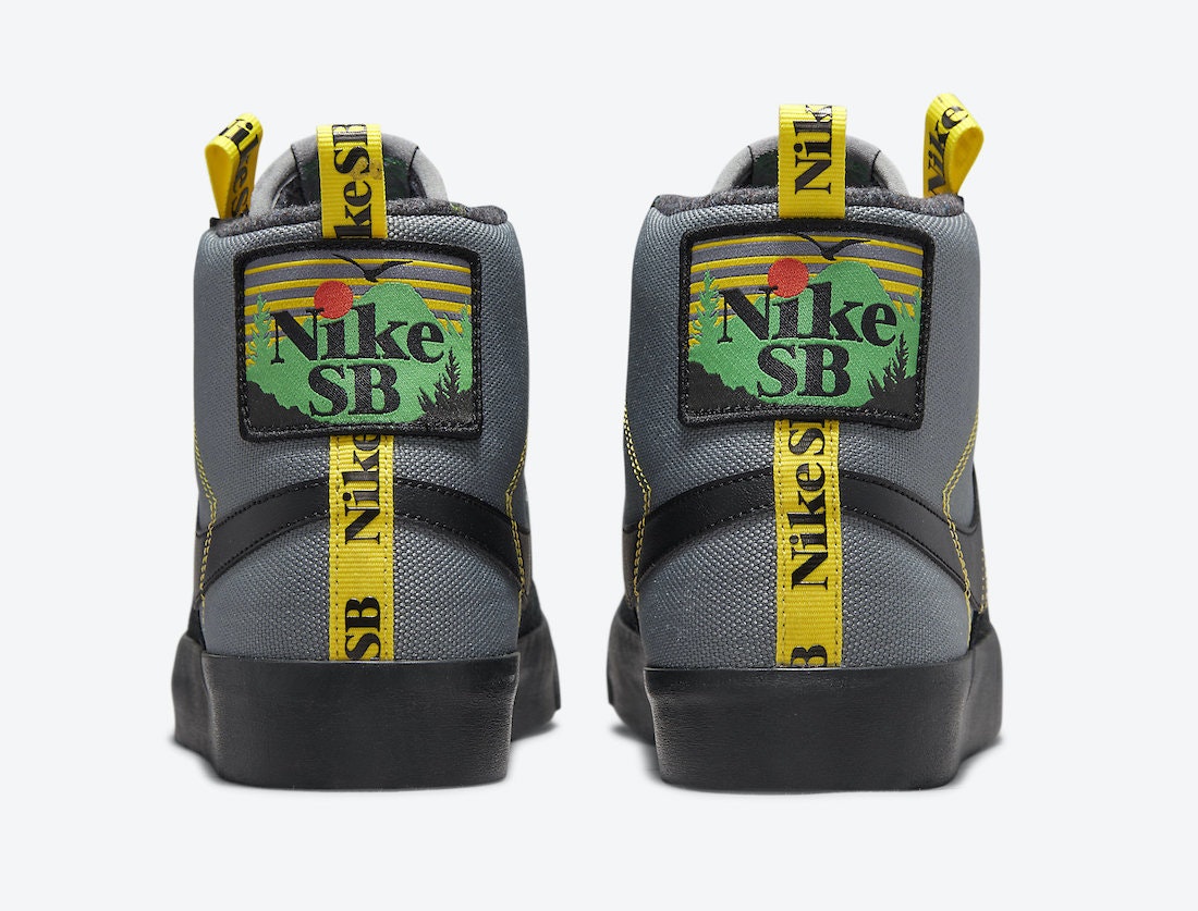 Nike SB Zoom Blazer Mid Acclimate "Yellow Strike"