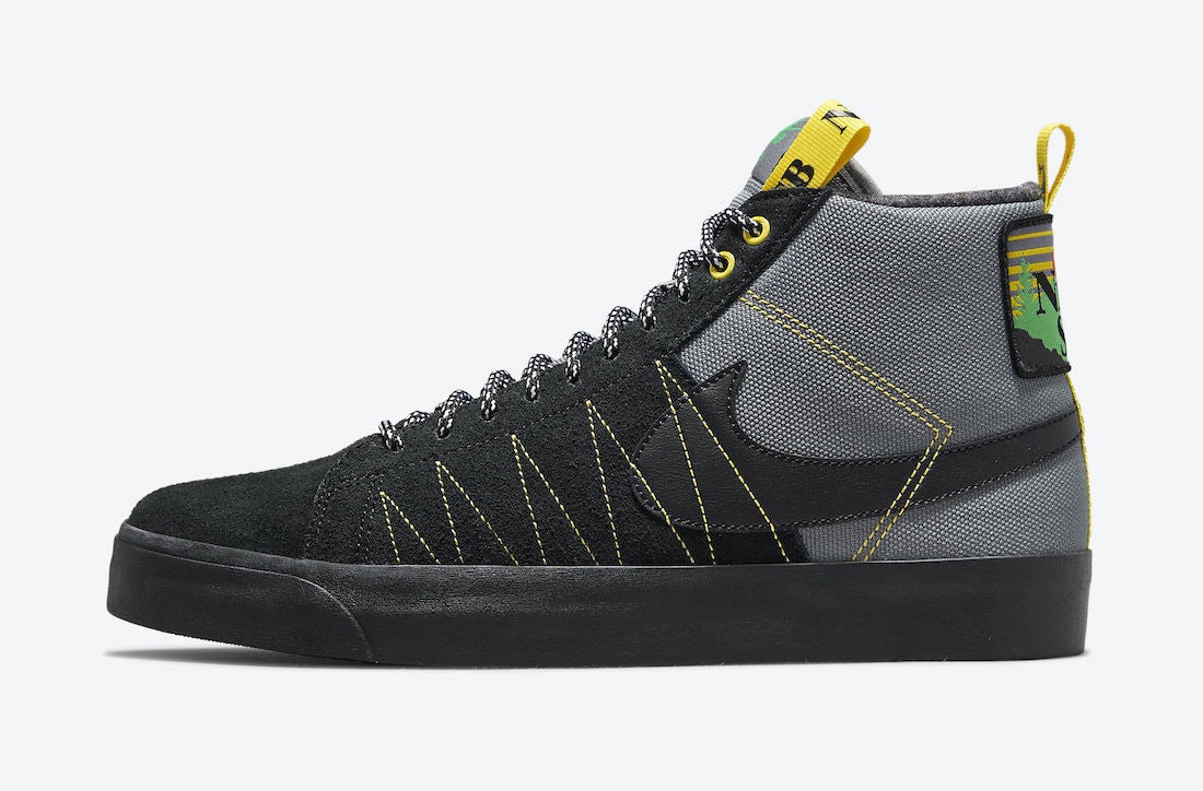 Nike SB Zoom Blazer Mid Acclimate "Yellow Strike"