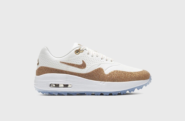 Swarovski x Nike Air Max 1 Golf "Metallic Gold"