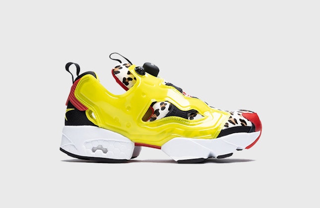 atmos x Reebok Instapump Fury "Citron Animal"