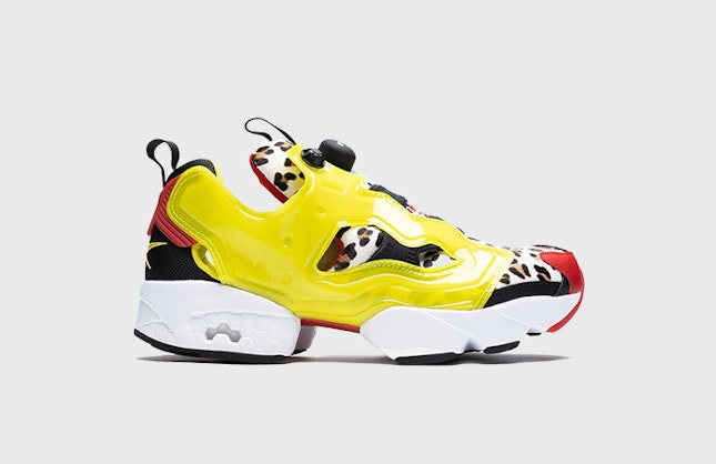 atmos x Reebok Instapump Fury "Citron Animal"