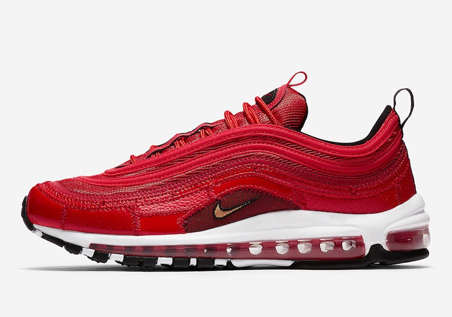 Cristiano Ronaldo x Nike Air Max 97 "Red Patchwork"