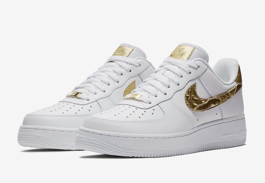 Cristiano Ronaldo x Nike Air Force 1 Low "Golden Patchwork"