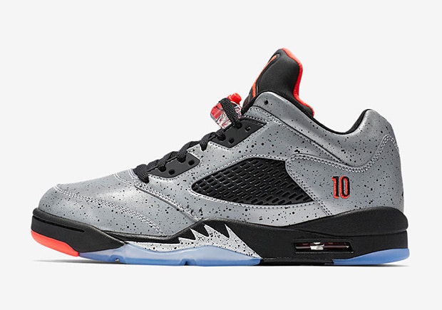 Neymar Jr. x Air Jordan 5 Low "Reflective Silver"