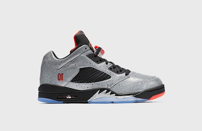 Neymar Jr. x Air Jordan 5 Low "Reflective Silver"