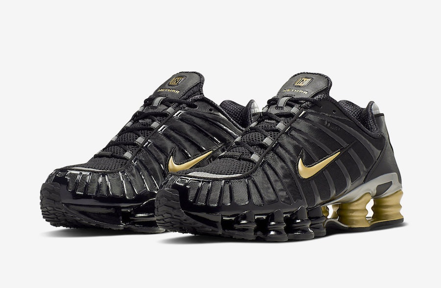 Neymar Jr. x Nike Shox TL "Metallic Gold"