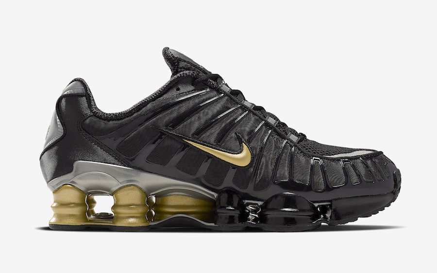 Neymar Jr. x Nike Shox TL "Metallic Gold"