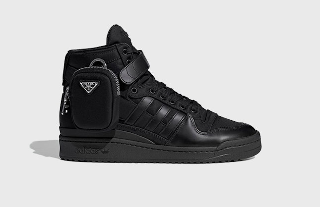 Prada x adidas Forum High "Core Black"