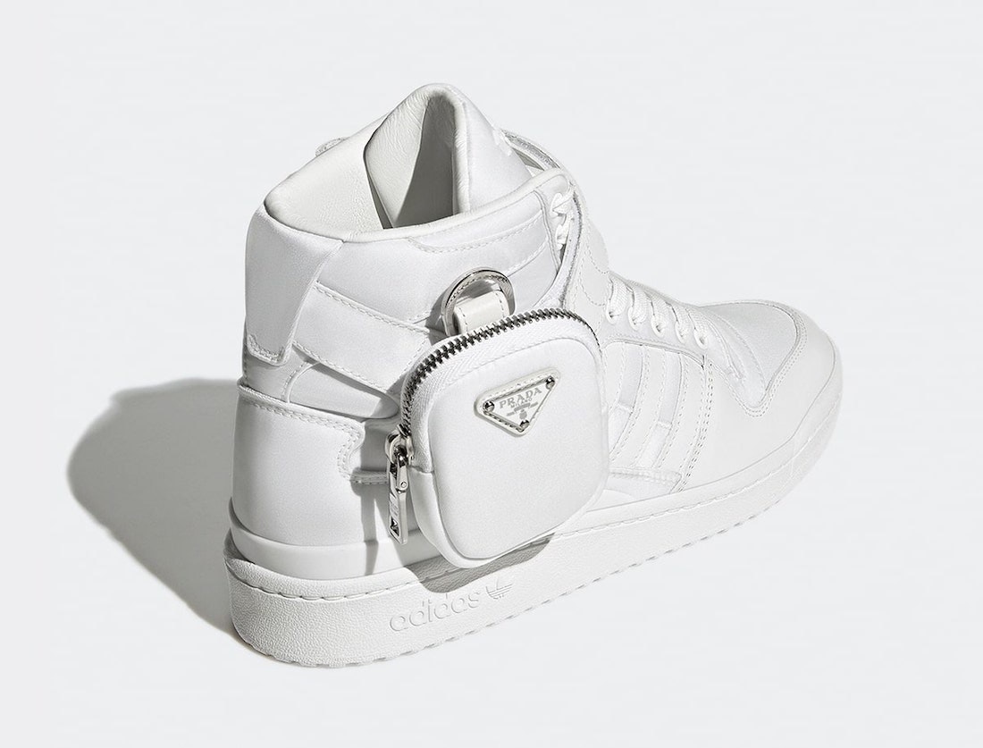 Prada x adidas Forum High "Triple White"